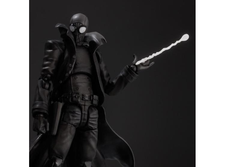 SPIDER-MAN: SPIDER-VERSE SV ACTION SPIDER-MAN NOIR - FIGURA DE ACCIÓN COMPLETA PREPINTADA - 8