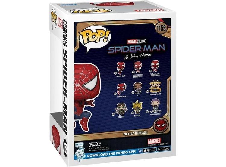 FUNKO POP! MARVEL: FIGURA DE SPIDER-MAN DEL VECINDARIO AMIGABLE DE NO WAY HOME, COLECCIONABLE - 2