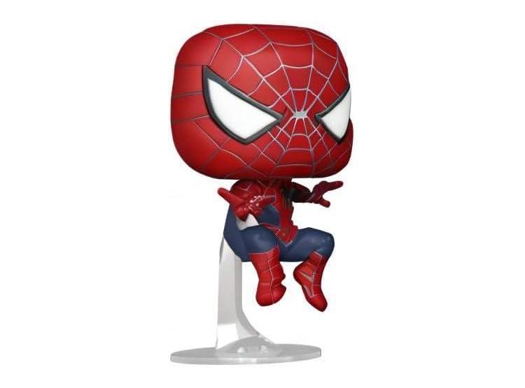FUNKO POP! MARVEL: FIGURA DE SPIDER-MAN DEL VECINDARIO AMIGABLE DE NO WAY HOME, COLECCIONABLE - 8