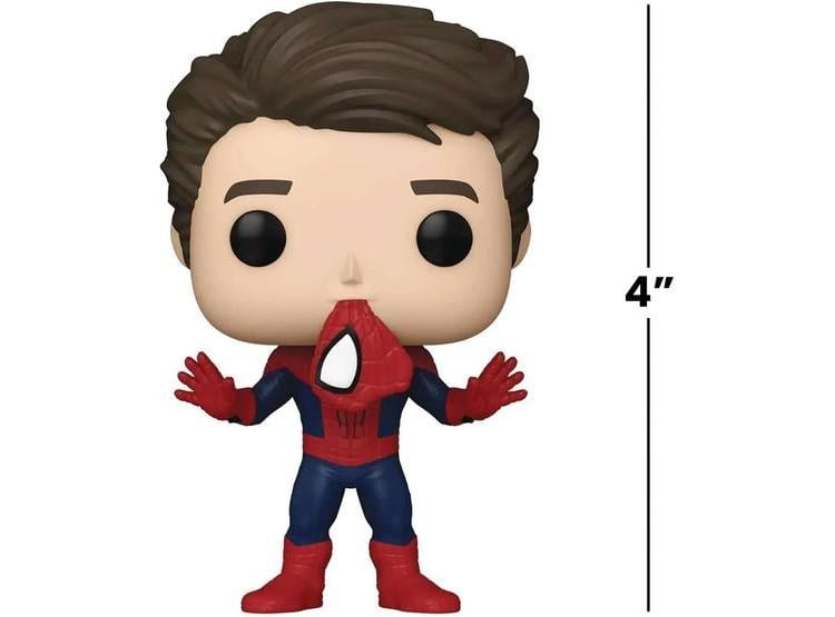 FUNKO POP SPIDER-MAN DESENMASCARADO DE NO WAY HOME, EXCLUSIVO Y COLECCIONABLE DE LA SERIE MARVEL - 2