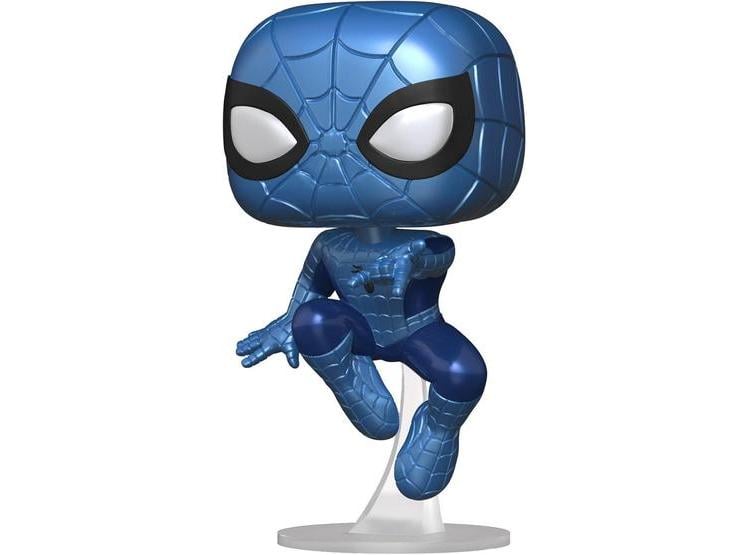 FUNKO POP! MARVEL MAKE A WISH - SPIDER-MAN METÁLICO, FIGURA BENÉFICA - 3