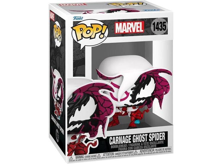 FUNKO POP MARVEL: FIGURA COLECCIONABLE GHOST SPIDER CARNAGEIZED, PARA FANS Y COLECCIONISTAS DE MARVEL - 1