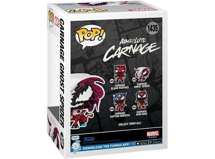 FUNKO POP MARVEL: FIGURA COLECCIONABLE GHOST SPIDER CARNAGEIZED, PARA FANS Y COLECCIONISTAS DE MARVEL - 2