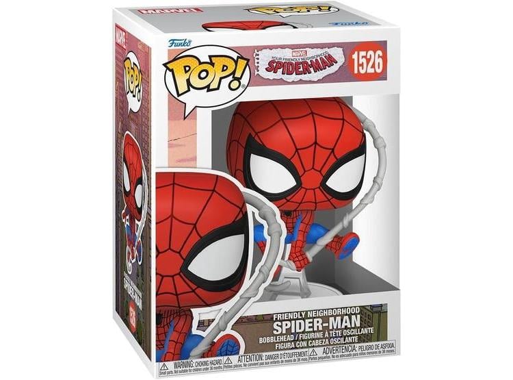 FUNKO POP! MARVEL: FRIENDLY NEIGHBORHOOD SPIDER-MAN FIGURA DE VINILO COLECCIONABLE IDEAL PARA FANS - 1