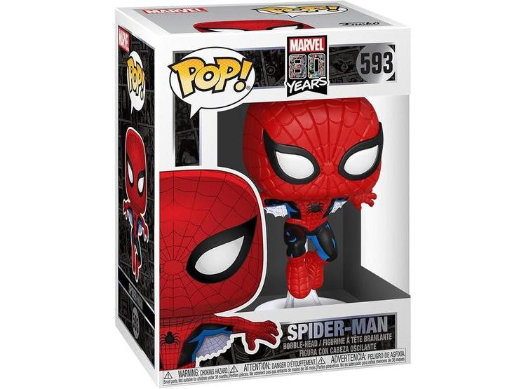 FIGURA COLECCIONABLE FUNKO POP DE SPIDER-MAN POR EL 80º ANIVERSARIO DE MARVEL COMICS - 1