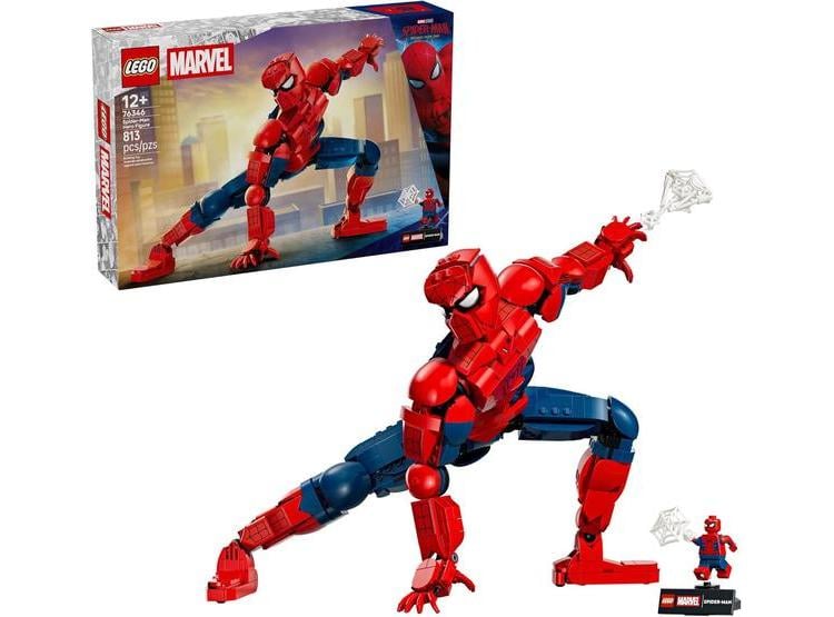 LEGO FIGURA SPIDER-MAN DE MARVEL JUGUETE POSABLE NIÑOS 12+ - 1