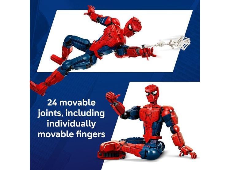 LEGO FIGURA SPIDER-MAN DE MARVEL JUGUETE POSABLE NIÑOS 12+ - 2