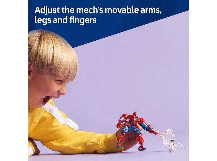 LEGO MARVEL SPIDER-MAN MECH VS ANTI-VENOM - JUEGO DE CONSTRUCCIÓN CON FIGURAS DE ACCIÓN PARA NIÑOS FASCINADOS POR SUPERHÉROES - 4