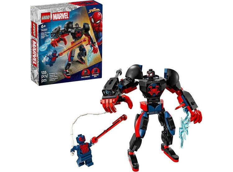 LEGO MARVEL MECH VS. SPIDER-MAN 2099 - JUGUETE DE CONSTRUCCIÓN CON FIGURAS DE MARVEL - 1