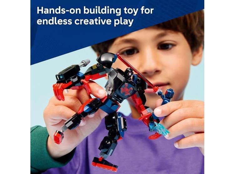 LEGO MARVEL MECH VS. SPIDER-MAN 2099 - JUGUETE DE CONSTRUCCIÓN CON FIGURAS DE MARVEL - 3