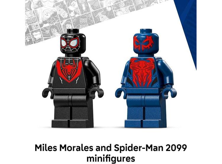 LEGO MARVEL MECH VS. SPIDER-MAN 2099 - JUGUETE DE CONSTRUCCIÓN CON FIGURAS DE MARVEL - 4