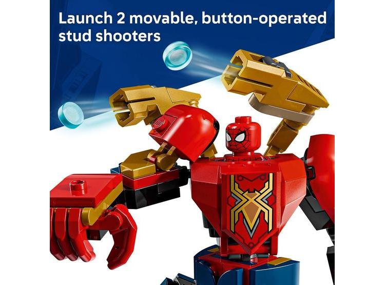 LEGO MARVEL MECH BATTLE SPIDER-MAN VS DOC OCK INCLUYE 3 MINIFIGURAS, IDEAL PARA NIÑOS Y FANS DESDE 6 AÑOS - 2
