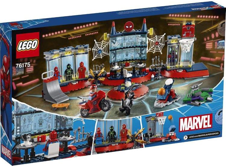 LEGO SPIDER-MAN ATTACK ON THE SPIDER LAIR 76175 INCLUYE VARIOS ACCESORIOS Y MINIFIGURAS - 4