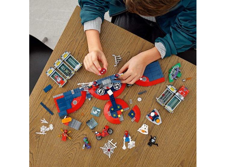 LEGO SPIDER-MAN ATTACK ON THE SPIDER LAIR 76175 INCLUYE VARIOS ACCESORIOS Y MINIFIGURAS - 5
