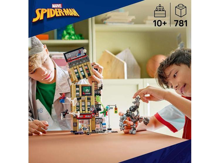 LEGO 76342 MARVEL SPIDER-MAN VS. MYSTERIO: SET DE ACCIÓN EN DAILY BUGLE CON FIGURAS DE SPIDER-MAN Y VILLANOS - 2