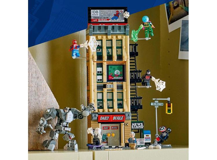 LEGO 76342 MARVEL SPIDER-MAN VS. MYSTERIO: SET DE ACCIÓN EN DAILY BUGLE CON FIGURAS DE SPIDER-MAN Y VILLANOS - 4