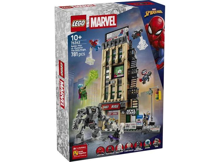 LEGO 76342 MARVEL SPIDER-MAN VS. MYSTERIO: SET DE ACCIÓN EN DAILY BUGLE CON FIGURAS DE SPIDER-MAN Y VILLANOS - 7