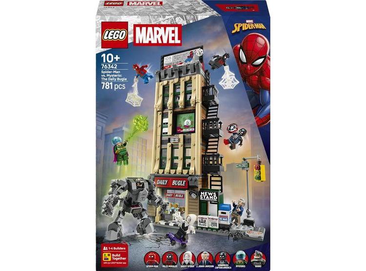 LEGO 76342 MARVEL SPIDER-MAN VS. MYSTERIO: SET DE ACCIÓN EN DAILY BUGLE CON FIGURAS DE SPIDER-MAN Y VILLANOS - 8