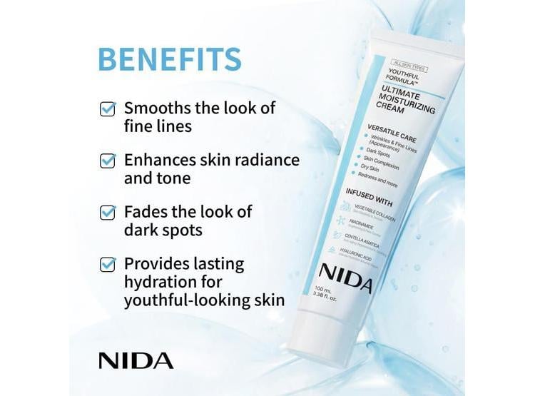 NIDA MOISTURIZING CREAM CON CENTELLA ASIATICA 100ML - 4