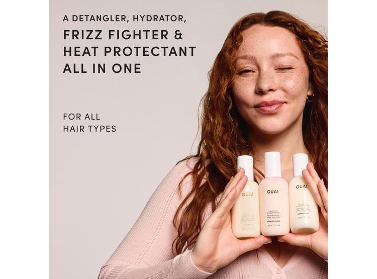 ACONDICIONADOR SIN ENJUAGUE OUAI CON AROMA NORTH BONDI, PROTECTOR DE CALOR, DESENREDANTE E HIDRATANTE, VEGANO - 2