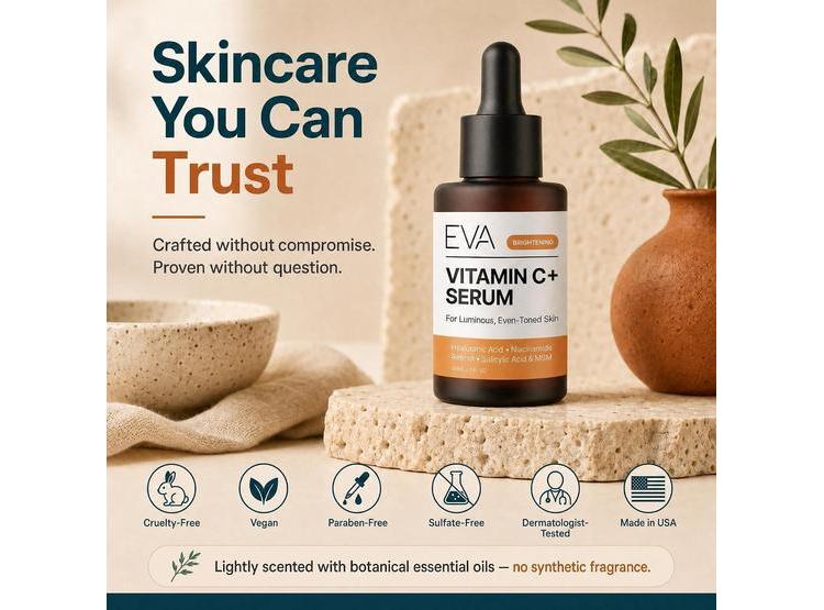 SUERO FACIAL EVA NATURALS VITAMINA C 20% NIACINAMIDA 3.5% 30ML - 7