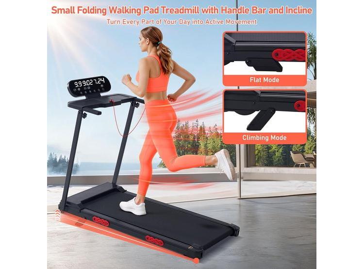 CAMINADORA MCRG PORTABLE CON INCLINACIÓN, COMPACTA Y PLEGABLE PARA ESPACIOS REDUCIDOS, IDEAL PARA USO EN CASA - 2