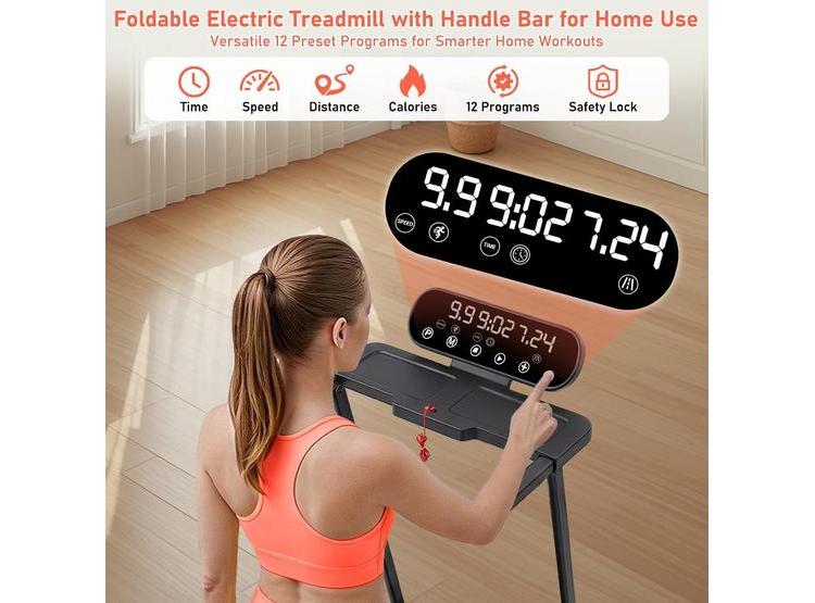 CAMINADORA MCRG PORTABLE CON INCLINACIÓN, COMPACTA Y PLEGABLE PARA ESPACIOS REDUCIDOS, IDEAL PARA USO EN CASA - 4