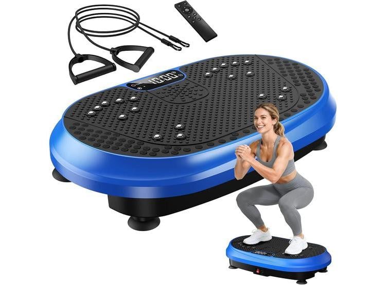 HVX MÁQUINA DE EJERCICIOS CON PLATAFORMA VIBRATORIA PARA DRENAJE LINFÁTICO, CAPACIDAD 450 LB - 1