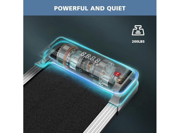OLIXIS CAMINADORA BAJO ESCRITORIO PARA OFICINA, COMPACTA, PORTÁTIL Y SILENCIOSA, CON PANTALLA LED Y CONTROL REMOTO - 5