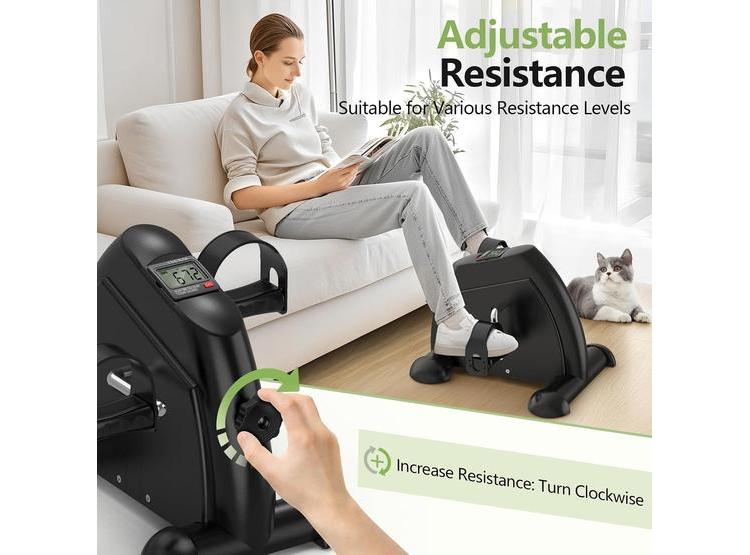 EJERCITADOR ELÍPTICO SEATED Y BICICLETA FITKS360, EJERCICIO PARA ESCRITORIO, MAYORES Y REHABILITACIÓN - 2