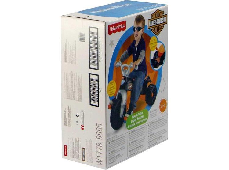 TRICICLO FISHER-PRICE HARLEY-DAVIDSON RESISTENTE PARA NIÑOS CON DISEÑO GENIAL PARA JUEGO AL AIRE LIBRE - 5