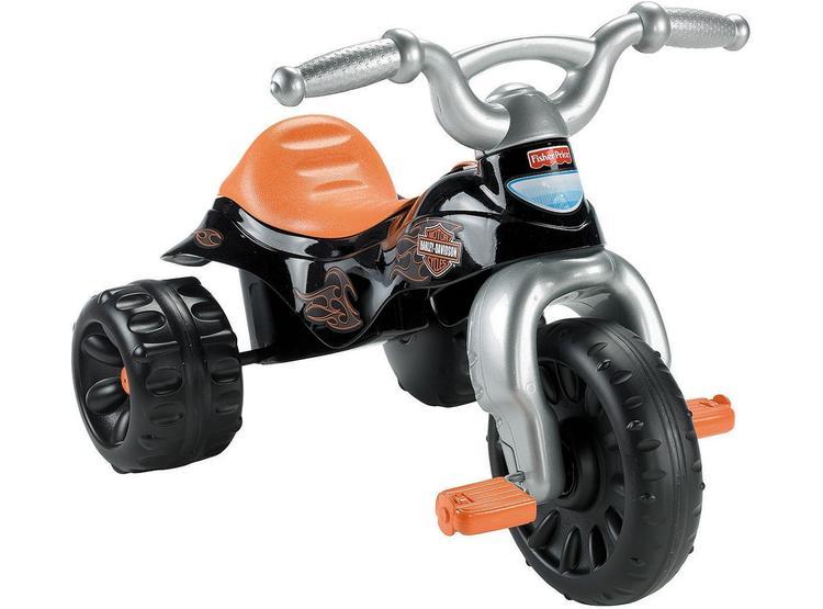 TRICICLO FISHER-PRICE HARLEY-DAVIDSON RESISTENTE PARA NIÑOS CON DISEÑO GENIAL PARA JUEGO AL AIRE LIBRE - 8
