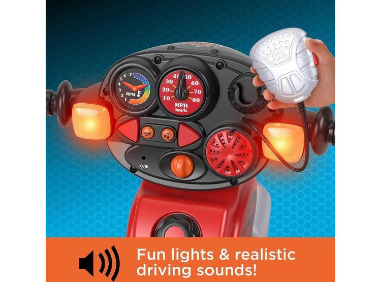 TRICICLO FISHER-PRICE HARLEY-DAVIDSON CON LUCES, SONIDOS Y ASIENTO AJUSTABLE PARA NIÑOS PEQUEÑOS - 2