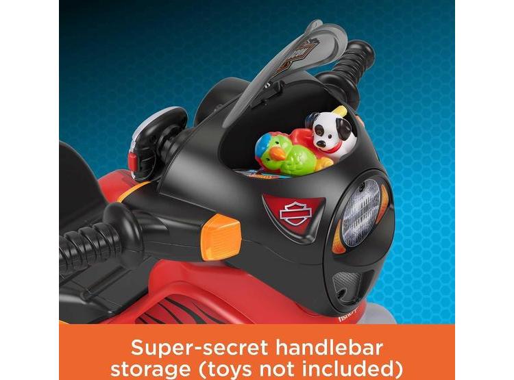 TRICICLO FISHER-PRICE HARLEY-DAVIDSON CON LUCES, SONIDOS Y ASIENTO AJUSTABLE PARA NIÑOS PEQUEÑOS - 4