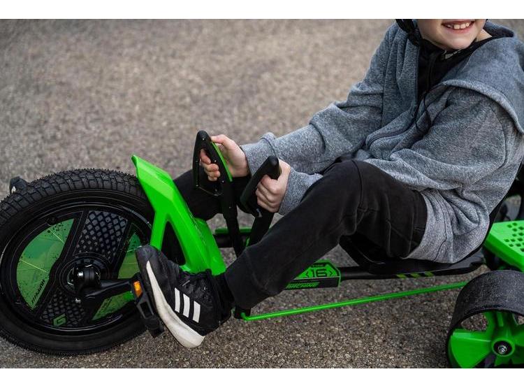 HUFFY GREEN MACHINE TRICICLO DERIVA PARA NIÑOS CON ASIENTO AJUSTABLE Y RESISTENTE MARCO DE ACERO - 7