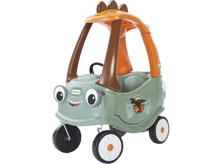 T-REX COZY COUPE DE LITTLE TIKES, VEHÍCULO MONTABLE PARA NIÑOS, DISEÑO DE DINOSAURIO PARA DIVERSIÓN INTERIOR Y EXTERIOR - 1