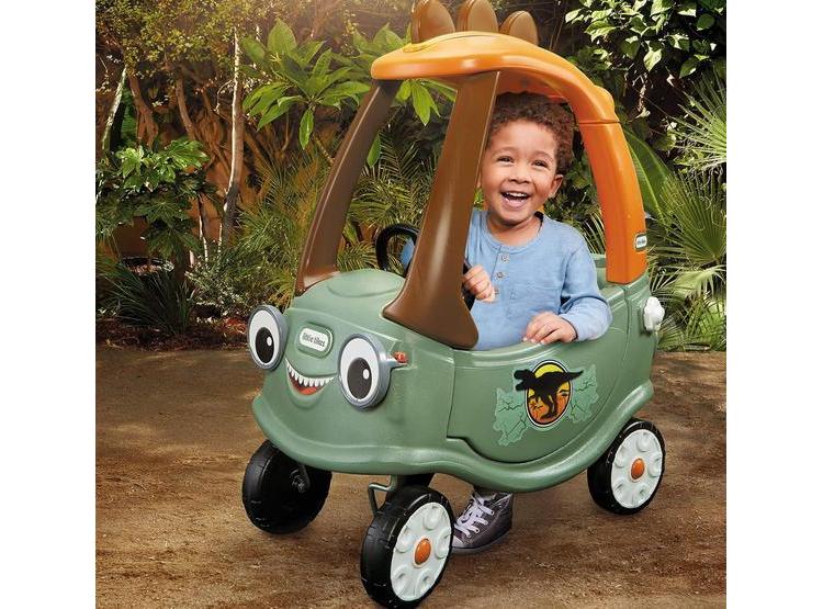 T-REX COZY COUPE DE LITTLE TIKES, VEHÍCULO MONTABLE PARA NIÑOS, DISEÑO DE DINOSAURIO PARA DIVERSIÓN INTERIOR Y EXTERIOR - 8