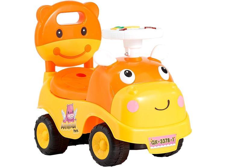 AUTO DE EMPUJE PARA NIÑOS, MEJORA EQUILIBRIO CON BOCINA Y MÚSICA, INCLUYE ALMACENAMIENTO BAJO EL ASIENTO - 8