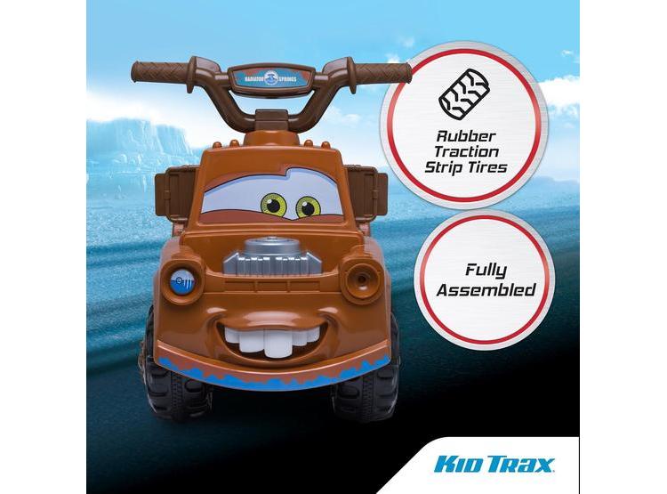 CUATRICICLO ELÉCTRICO KID TRAX CARS 3, BATERÍA 6V, PARA NIÑOS DE 1.5 A 3 AÑOS, SOPORTA HASTA 45 LIBRAS - 3