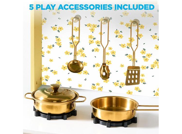 COCINA DE JUGUETE PARA NIÑOS CON ACCESORIOS - 5