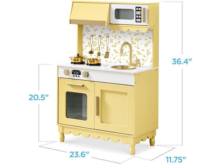 COCINA DE JUGUETE PARA NIÑOS CON ACCESORIOS - 8