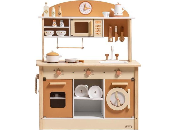 COCINA DE JUGUETE ROBUD CON ACCESORIOS REALISTAS, MODERNA Y ELEGANTE PARA NIÑOS DESDE 3 AÑOS - 1