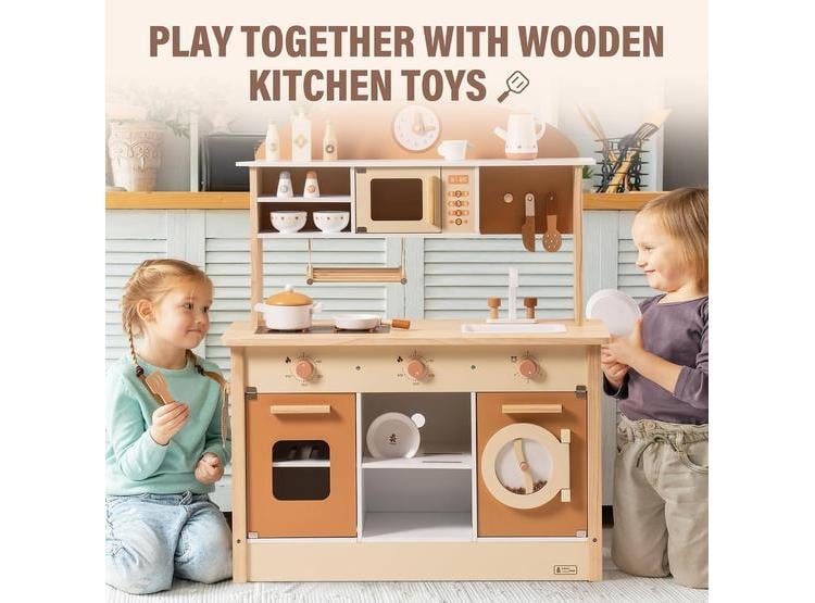 COCINA DE JUGUETE ROBUD CON ACCESORIOS REALISTAS, MODERNA Y ELEGANTE PARA NIÑOS DESDE 3 AÑOS - 5