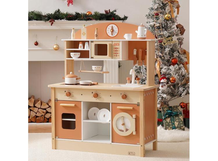 COCINA DE JUGUETE ROBUD CON ACCESORIOS REALISTAS, MODERNA Y ELEGANTE PARA NIÑOS DESDE 3 AÑOS - 8