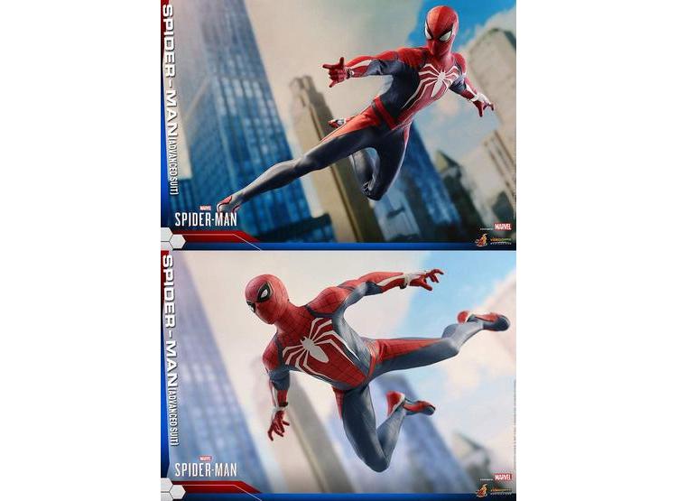 FIGURA 1/6 DE SPIDER-MAN ADVANCED SUIT DE HOT TOYS EN SERIE MARVEL MASTERPIECE - 3