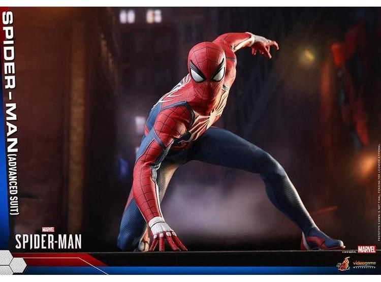 FIGURA 1/6 DE SPIDER-MAN ADVANCED SUIT DE HOT TOYS EN SERIE MARVEL MASTERPIECE - 4