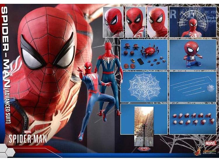FIGURA 1/6 DE SPIDER-MAN ADVANCED SUIT DE HOT TOYS EN SERIE MARVEL MASTERPIECE - 6
