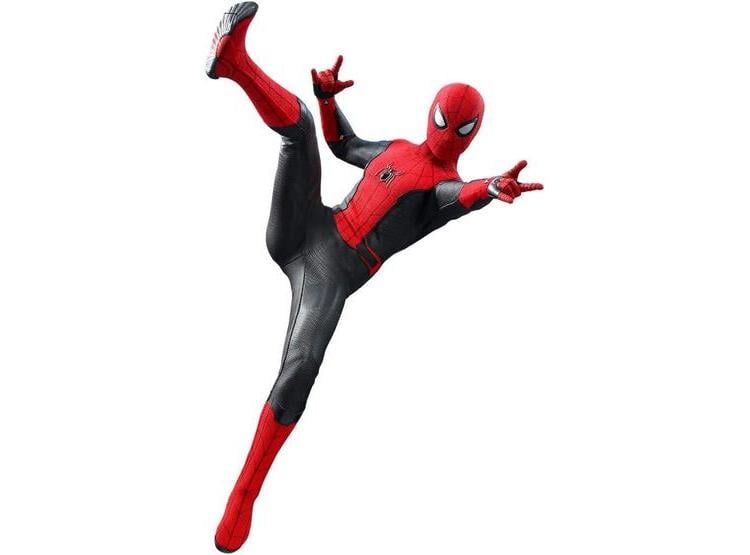 HOT TOYS FIGURA COLECCIONABLE DE SPIDER-MAN TRAJE MEJORADO, MODELO MMS542 DE LA PELÍCULA FAR FROM HOME - 1