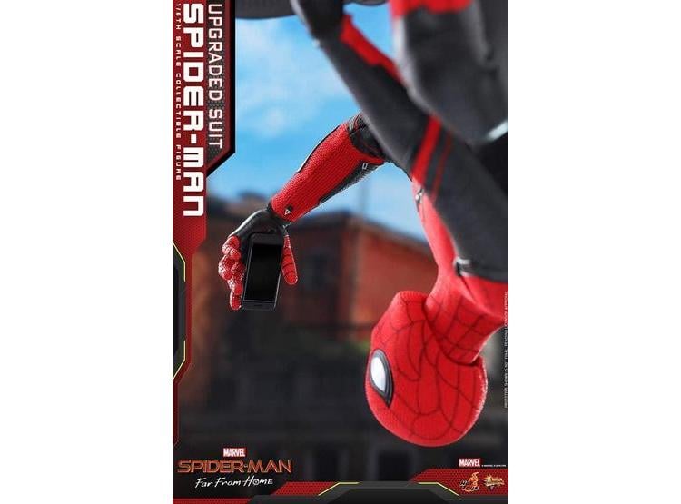 HOT TOYS FIGURA COLECCIONABLE DE SPIDER-MAN TRAJE MEJORADO, MODELO MMS542 DE LA PELÍCULA FAR FROM HOME - 3