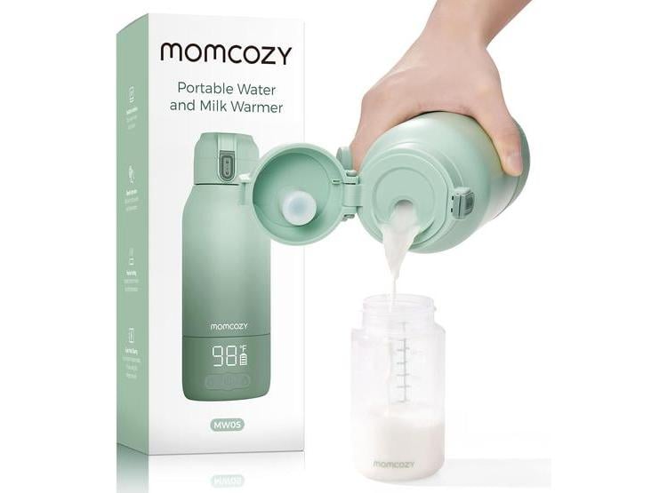 CALENTADOR DE LECHE PORTÁTIL MOMCOZY PARA VIAJES CON MODOS DUAL DE CALENTAMIENTO Y GRAN DURACIÓN DE BATERÍA - 1
